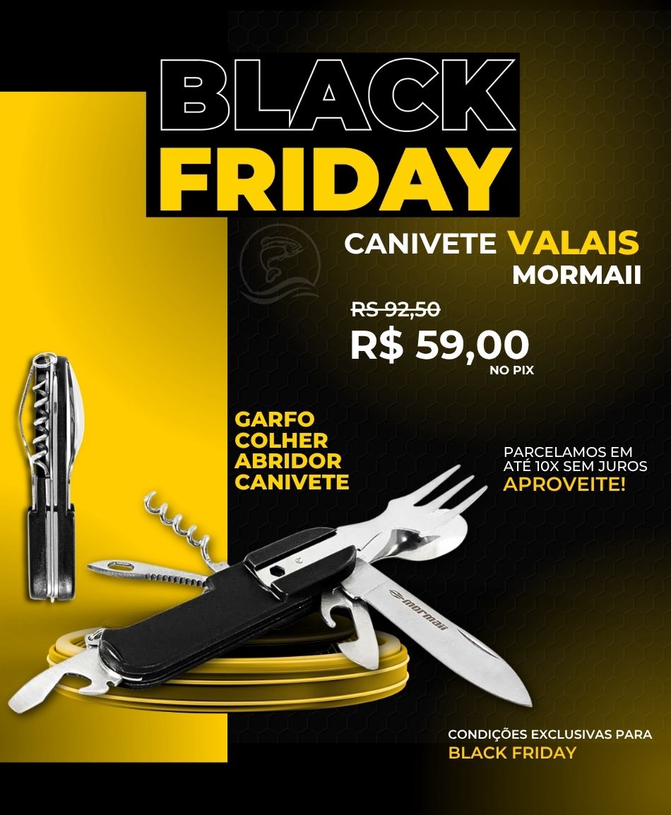 Canivete mormaii conjunto mini valais